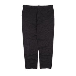 BRIONI Tigullio Pants Navy Blue Textured Men's Chino Trousers Size 58 IT